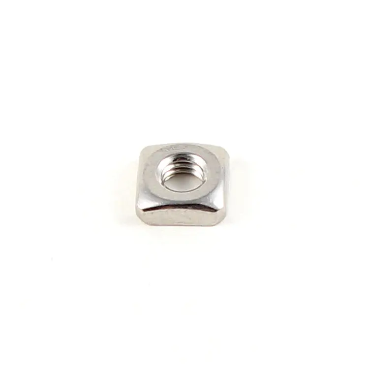 10-32 Square Head Stainless Steel Nut 1
