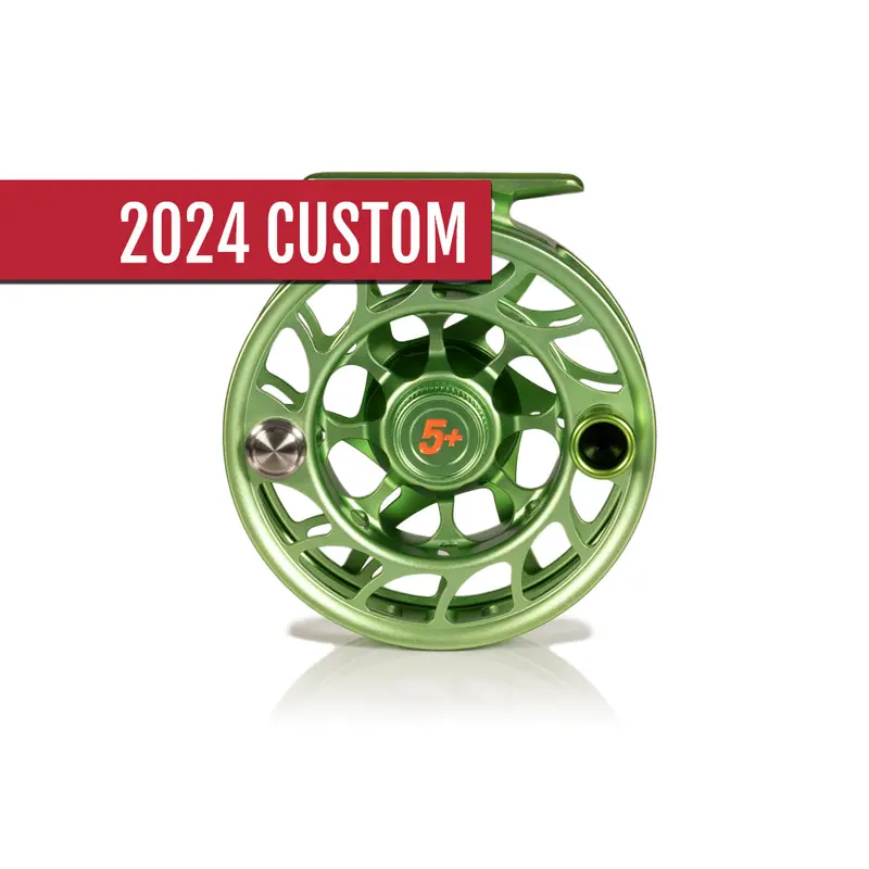 2024 Custom Martian Green Fishing Reel – 5+ Gear Ratio 1