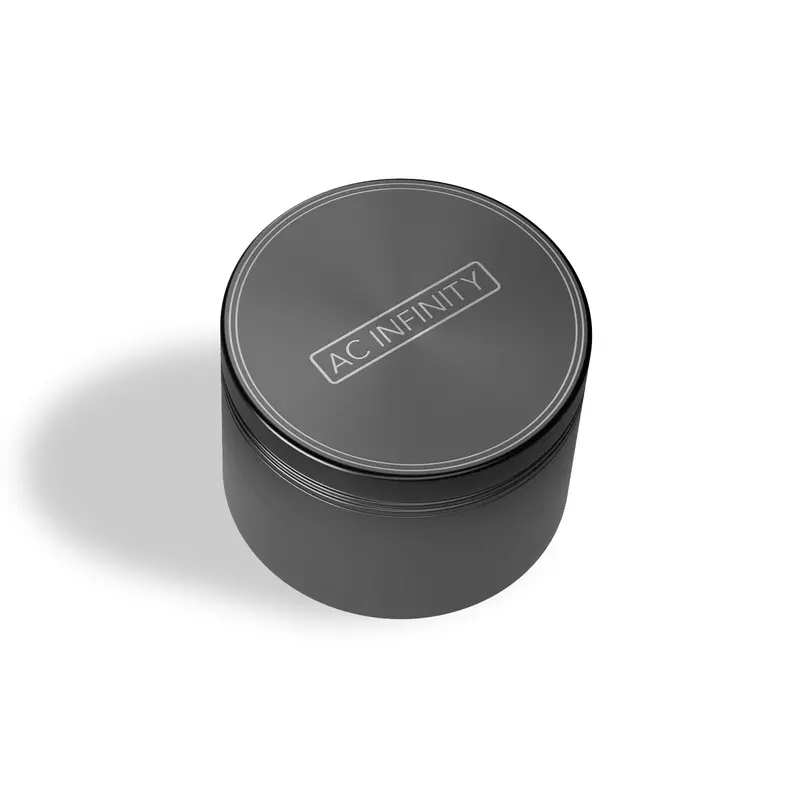 Ac Infinity 2-Inch Black 3-Chamber Spice Grinder 1