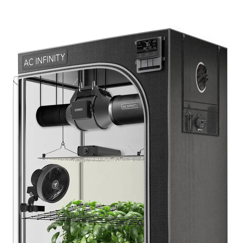 Ac Infinity 2X4 Advanced Grow Tent Kit – 2-Plant Indoor Cultivation System With Full-Spectrum Led Light 1