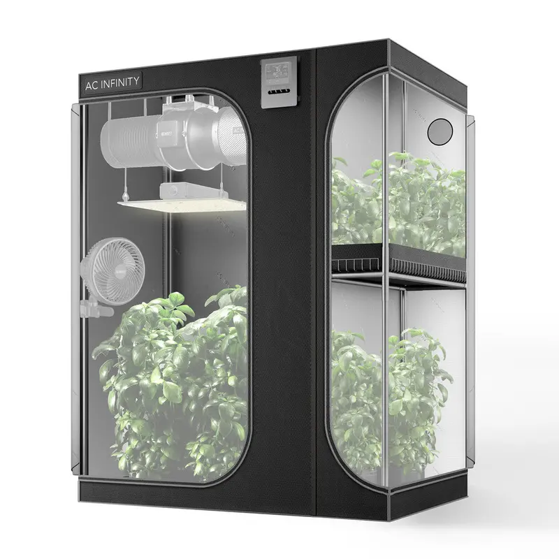 Ac Infinity Cloudlab 864D Dual-Function Grow Tent – 5' X 4' Advanced Reflective Enclosure With Integrated Ventilation Ports 1