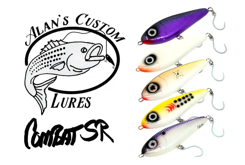Alan’S Custom Lures Combat Sr Glider Topwater Lure 1