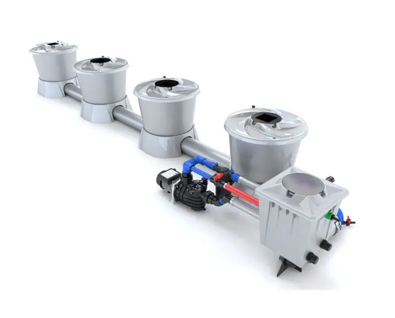 Alien Dwc V-System 4-Pot 1-Row End Header Assembly 1