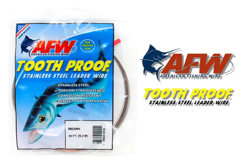 American Fishing Wire Toothproof Stainless Leader Material 1