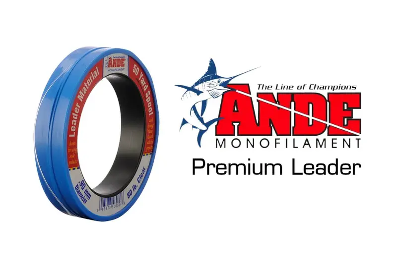Ande Premium Monofilament Fishing Leader – 50-Yard Spool 1