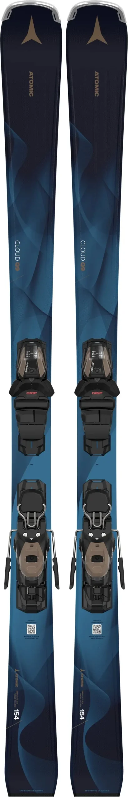 Atomic Cloud Q9 Women’S Skis With M10 Bindings – 2026 All-Mountain Collection 1