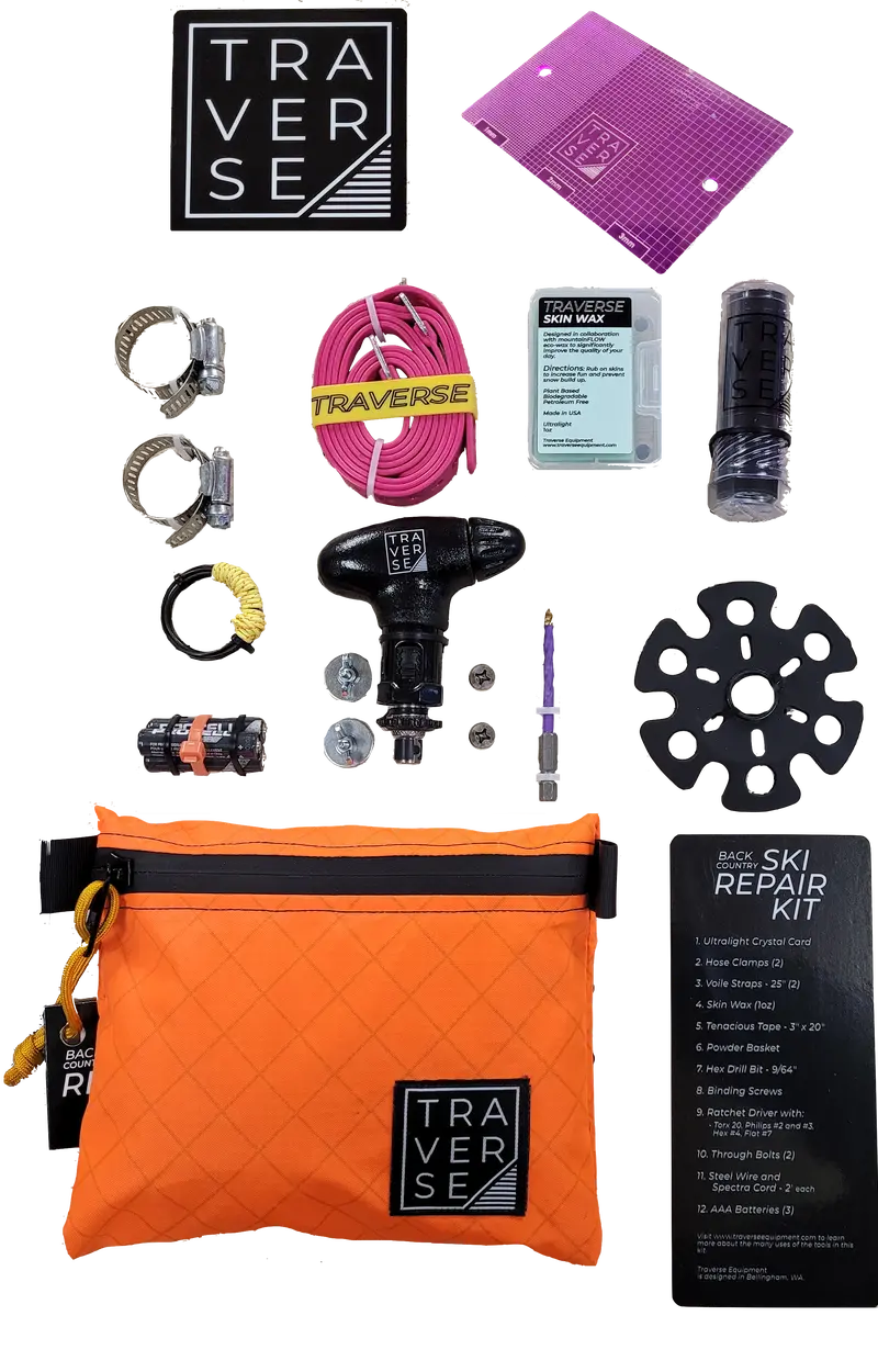 Backcountry Ski Repair And Maintenance Kit 1