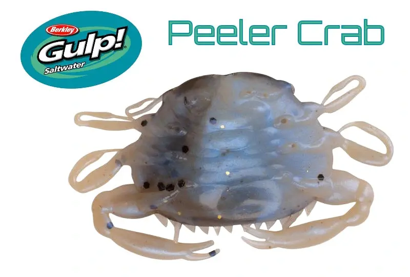 Berkley Gulp! Peeler Crab Soft Bait – Saltwater Scented Lure 1