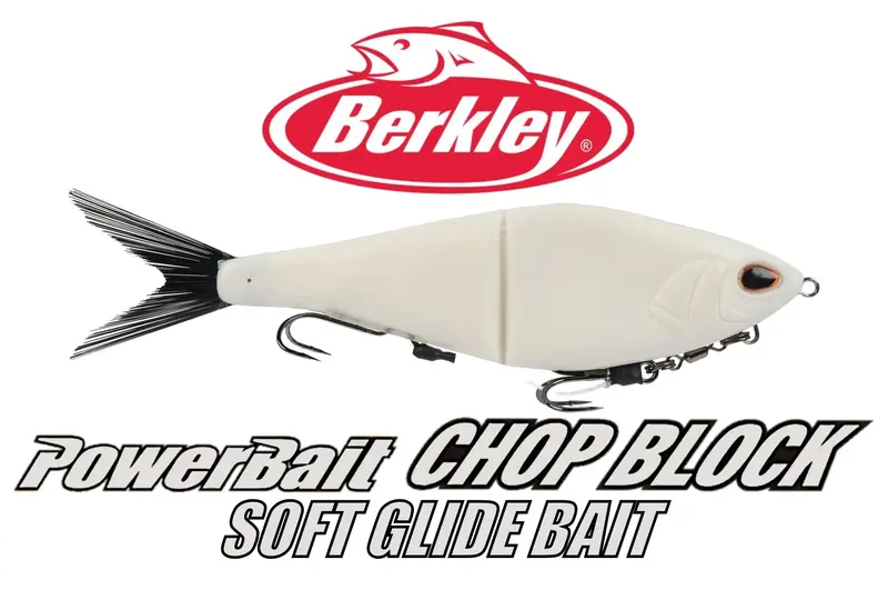 Berkley Powerbait Chop Block Soft Plastic Glide Bait 1