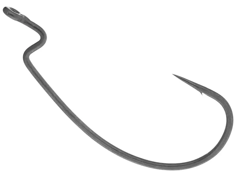Bkk Armor Point Offset Worm Hook – Standard Wide-Gap Hook For Soft Plastics 1
