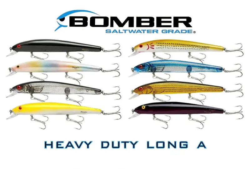 Bomber Heavy Duty Long A – Rugged Saltwater Minnow Bait 1