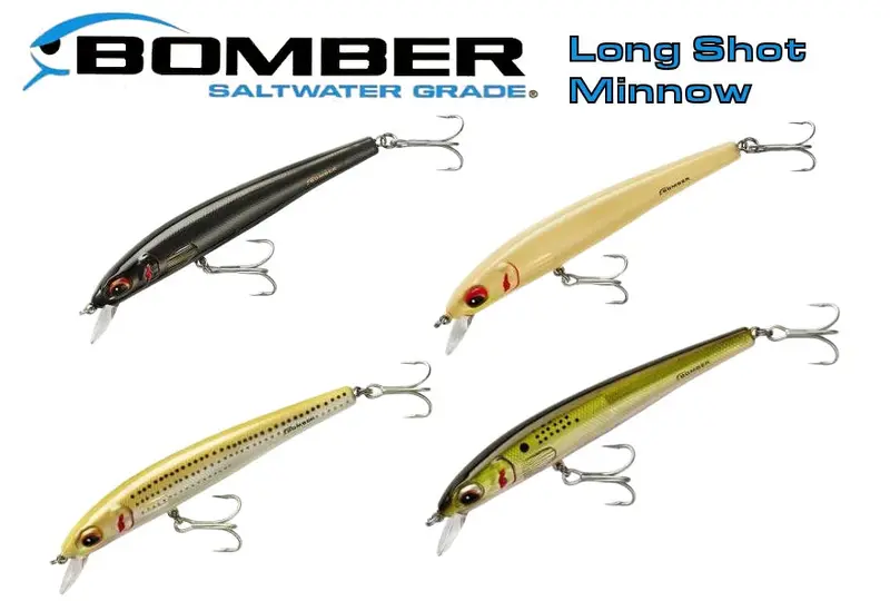 Bomber Long Shot Minnow – Deep-Diving Saltwater Crankbait 1