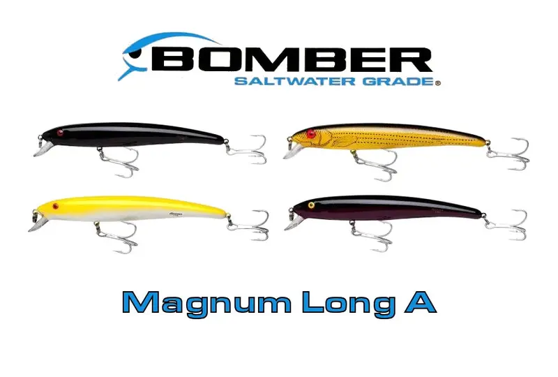 Bomber Magnum Long A – Oversized Saltwater Minnow Lure 1