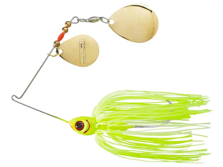 Booyah Blade Double Colorado Spinnerbait – Dual-Blade Spinnerbait For Maximum Flash And Vibration 1