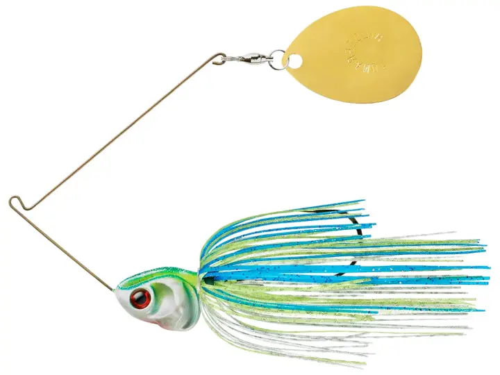 Booyah Covert Single Colorado Spinnerbait – Smooth Vibration & Flash Combo 2