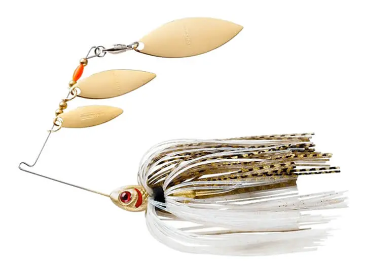 Booyah Mini Shad Spinnerbait – Compact Bladed Swim Jig 1