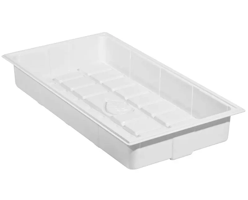Botanicare Premium White Id-Labeled Grow Trays For Hydroponic & Soil Cultivation 1