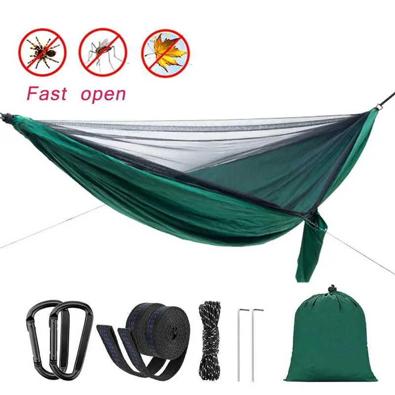Camlinbo All-In-One Camping Hammock With Bug Net 1