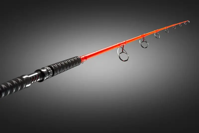 Catch The Fever Orange Hellcat Spinning Rod – 7'6" Medium Power 1