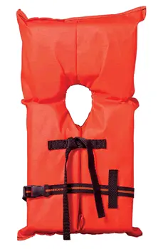 Child/Small Adult Life Vest – Bright Orange Uscg-Approved Pfd 1