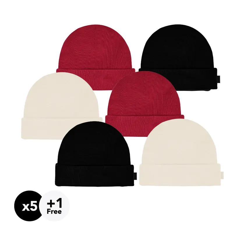 Cuffed Beanie Gift Bundle – Buy 5, Get 1 Free 13