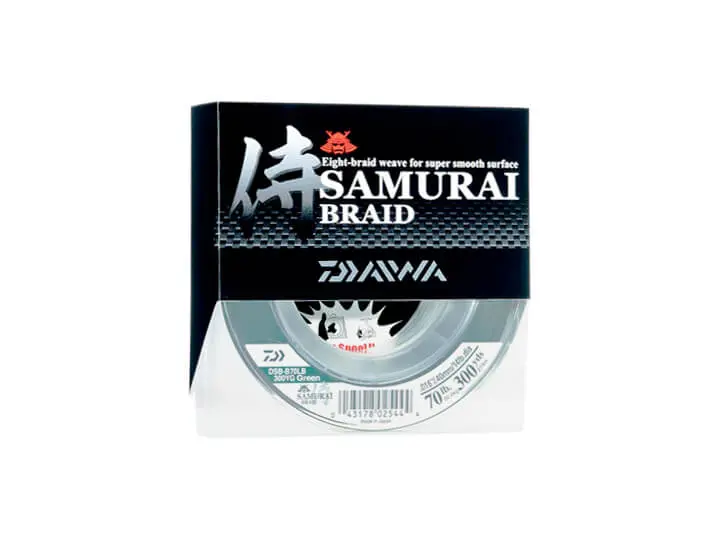Daiwa Samurai Braided Line – Tough, Low-Stretch Green Braid For Power Fishing 1
