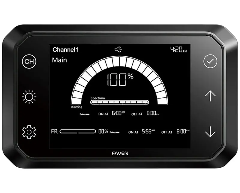Faven Chroma Cx2 Smart Controller – Dual-Channel Spectrum & Intensity Management 1