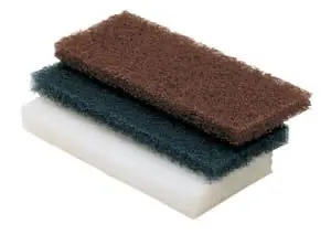 Fine-Grade Scrubber Pad – Two-Pack For Delicate Surface Cleaning 1