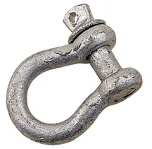 Galvanized Bow Shackle – 1/4 Inch 1