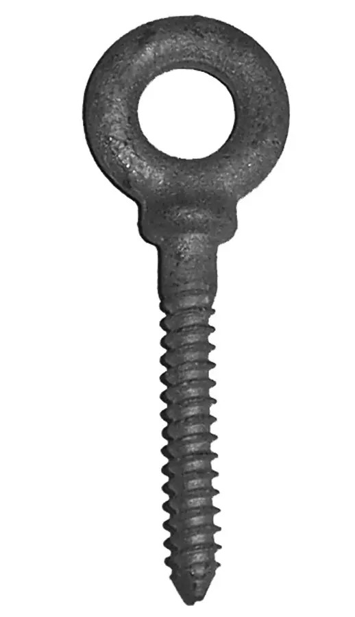 Galvanized Lag Eye Bolt – 5/16 Inch Thread 1