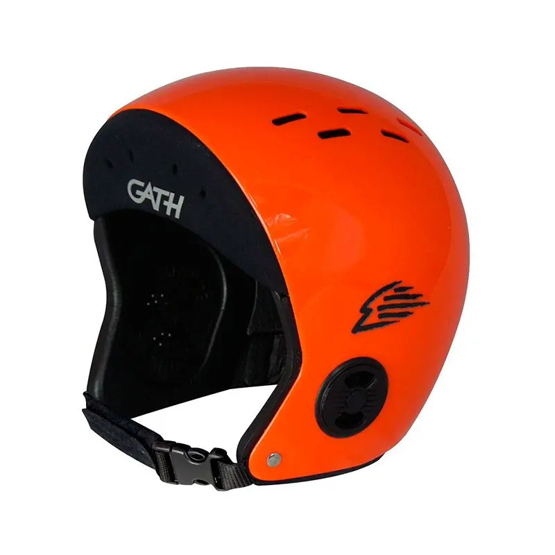 Gath Hat-Style Helmet – Vibrant Orange 1