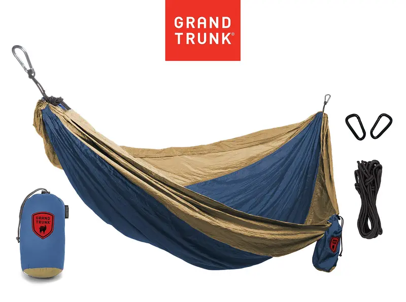 Grand Trunk Double-Width Backpacking Hammock 1