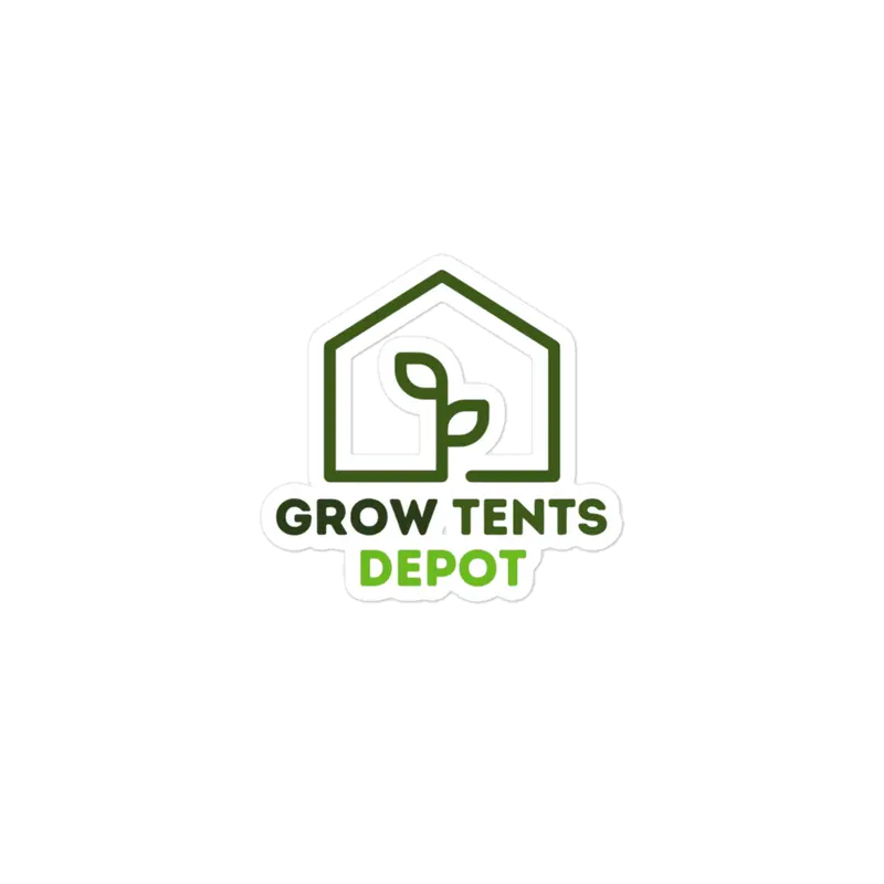 Grow Tents Depot Bubble-Free Application Stickers 1