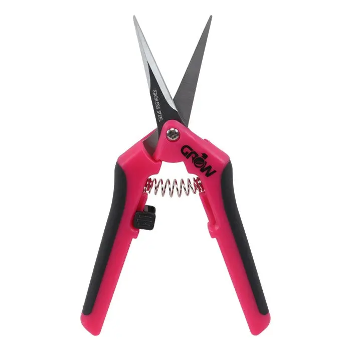 Grow1 Pink Trimming Shears – Precision Straight-Blade Scissors For Clean Cuts 1