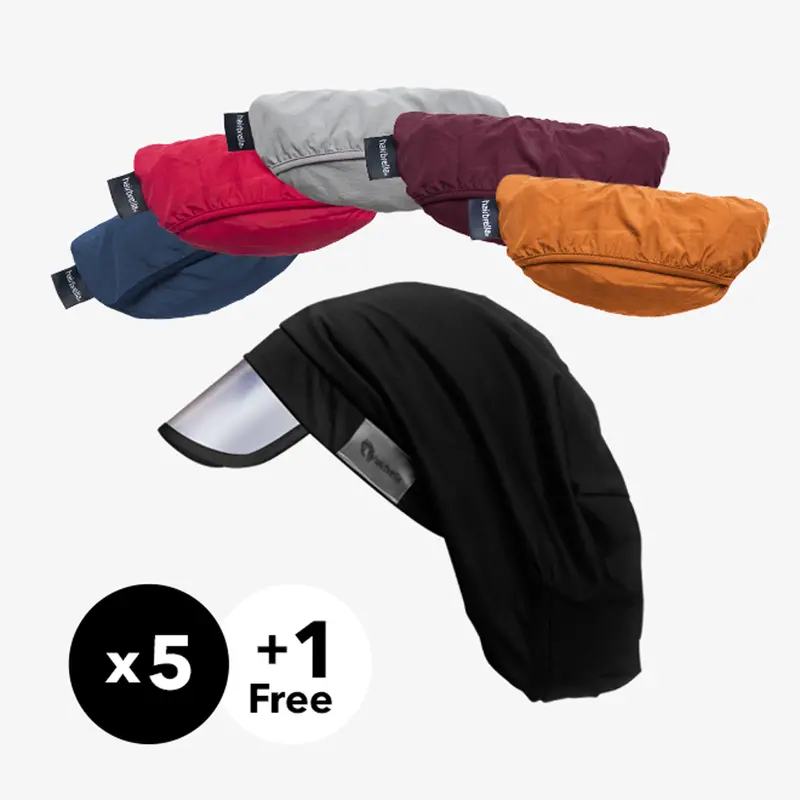 Hairbrella Classic Xl Rain Hat Gift Bundle — Buy 5, Get 1 Free 1