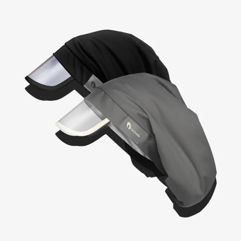 Hairbrella Classic Xl Satin-Lined Rain Hat — 2-Pack 3