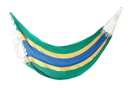 Handcrafted Single Brazilian Hammock – Toucan Hammocks Authentic Design 1