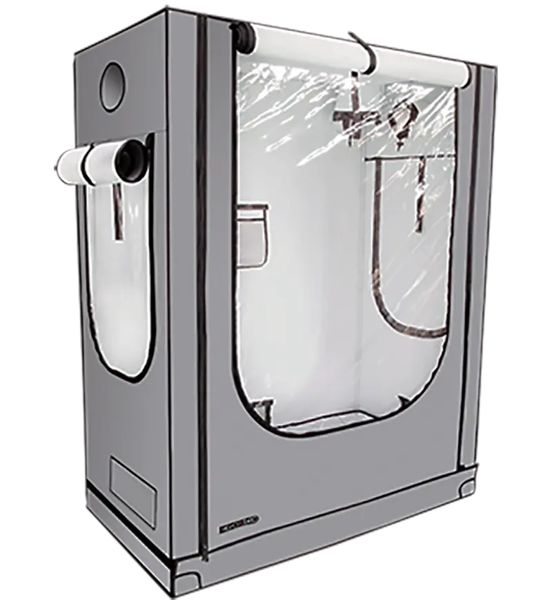 Highdrogro Dbox Tall Indoor Grow Tent (2'4"×4'6"×5'5") 1