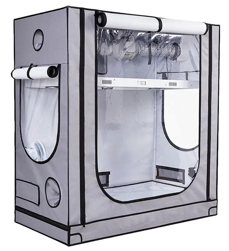 Highdrogro Dream Box 2.0 Grow Tent (2'4"×4'6"×5'5") 1