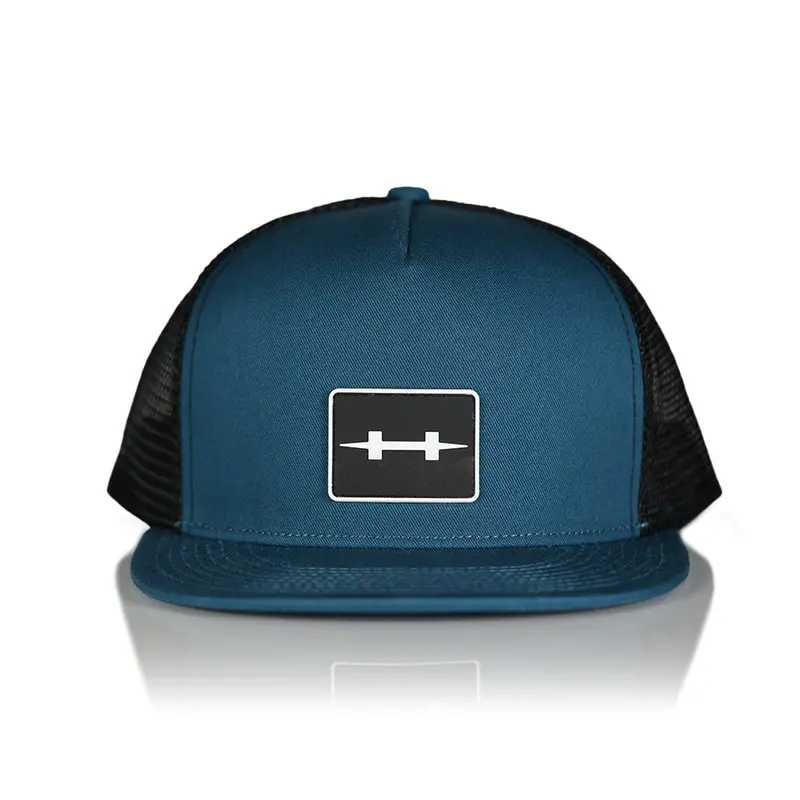 Icon Flat Bill Trucker Hat – Modern Profile 3