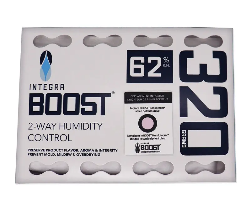 Integra 320G 62% Rh Two-Way Humidity Control Pack – Individually Wrapped With Indicator Card (Case Of 40) 1