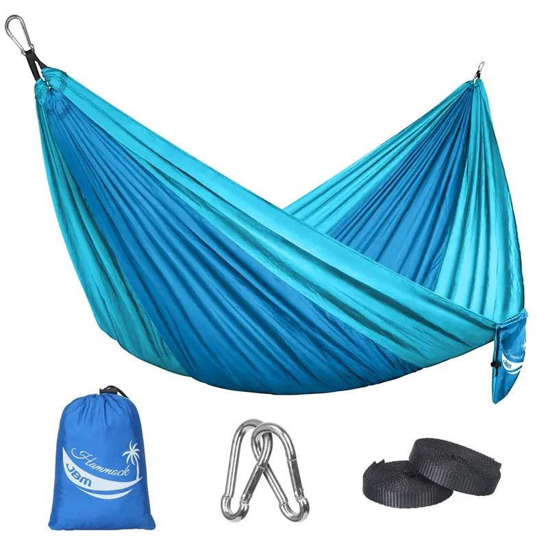 Jbm Lightweight Parachute Nylon Hammock For Hiking 1