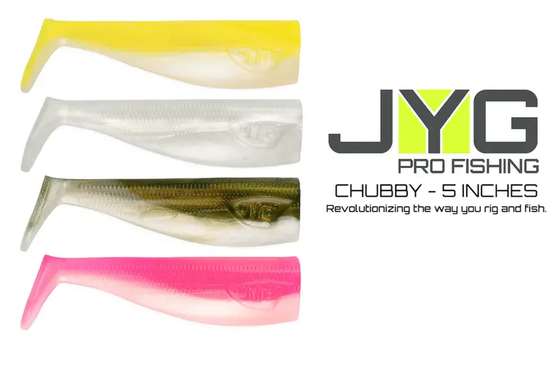 Jyg Pro Chubby 5-Inch Paddle-Tail Swimbait 1