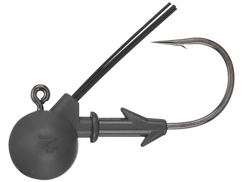 Keitech Super Tungsten Football Jig Head – Precision Weighted Bass Lure Head 1