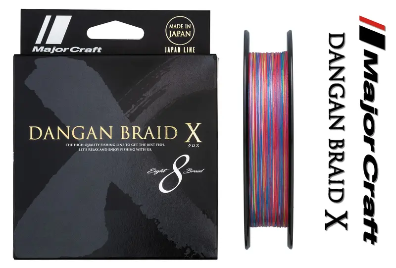 Major Craft Dangan Braid X High-Strength Braided Fishing Line 1