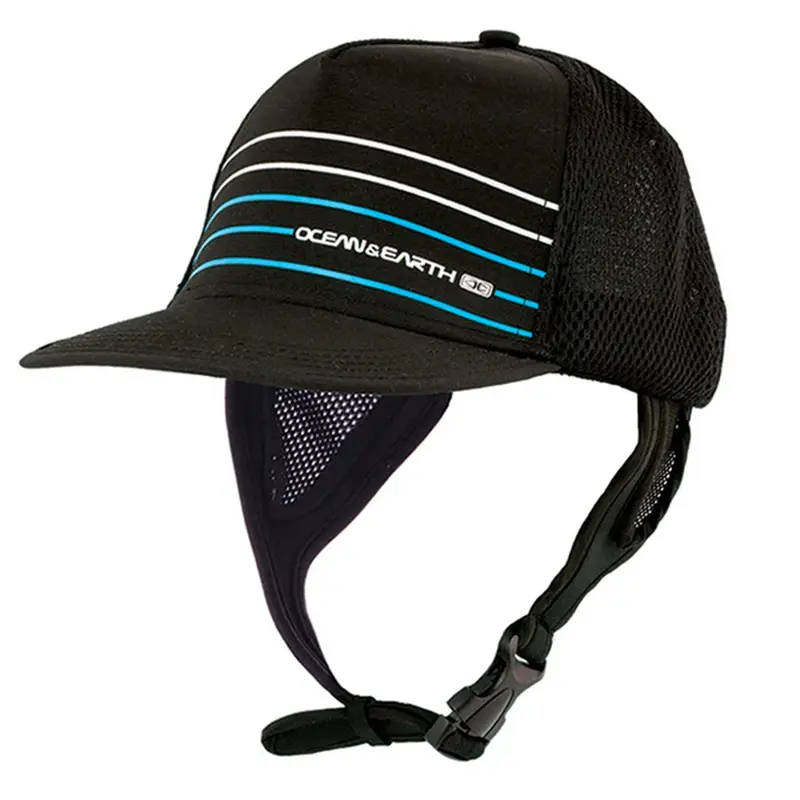 Ocean & Earth Kuta Mesh Trucker Cap – Men’S Black/Blue 1