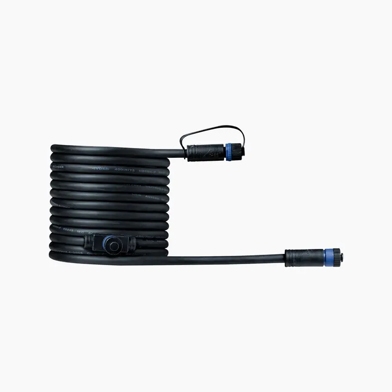 Paulmann 5-Meter Plug & Shine Cable With 2 Connection Points – Black 1