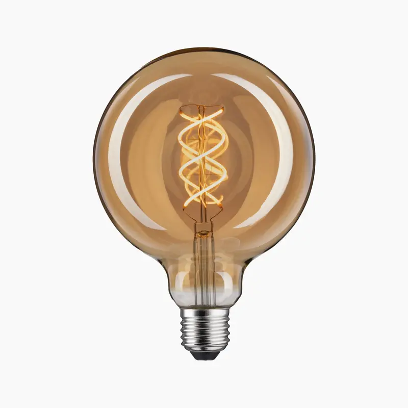 Paulmann Smoke Glass Filament Led Globe Light – 4W E27 Dimmable Vintage Design 1