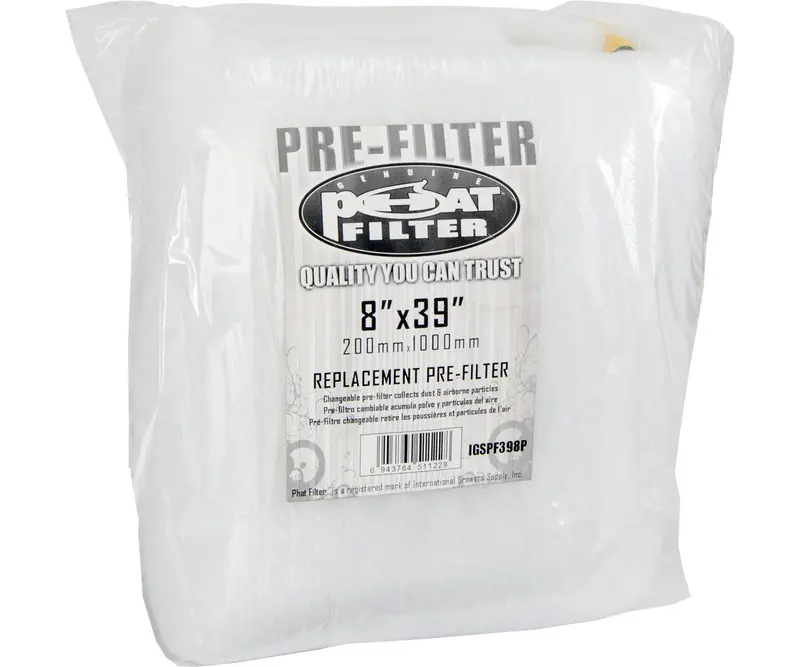 Phat Climate Control Pre-Filter — 8 In × 39 In Rigid Frame 1