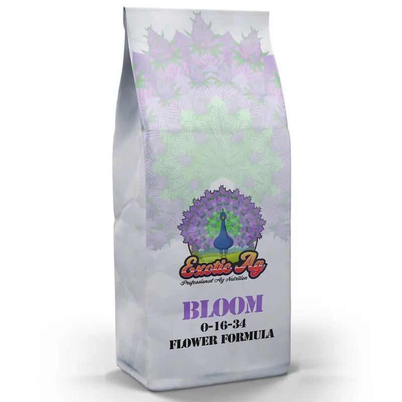 Plant Life Co Exotic Ag Bloom – High-Phosphorus Flowering Formula (0-16-34), 25 Lb Bag 1